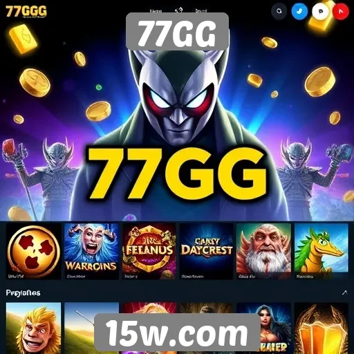 Análise da variedade de jogos disponíveis no 77GG